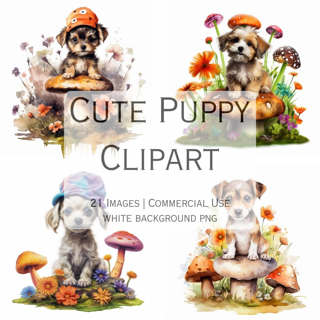 Cute Puppy Clipart